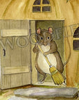 Cleaning House Notecard