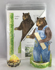 Cedric Bear Paper Doll Kit