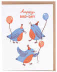 Birds & Balloons Birthday Card