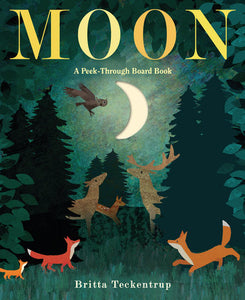 Moon: A Peek-Through Board Book  - Britta Teckentrup