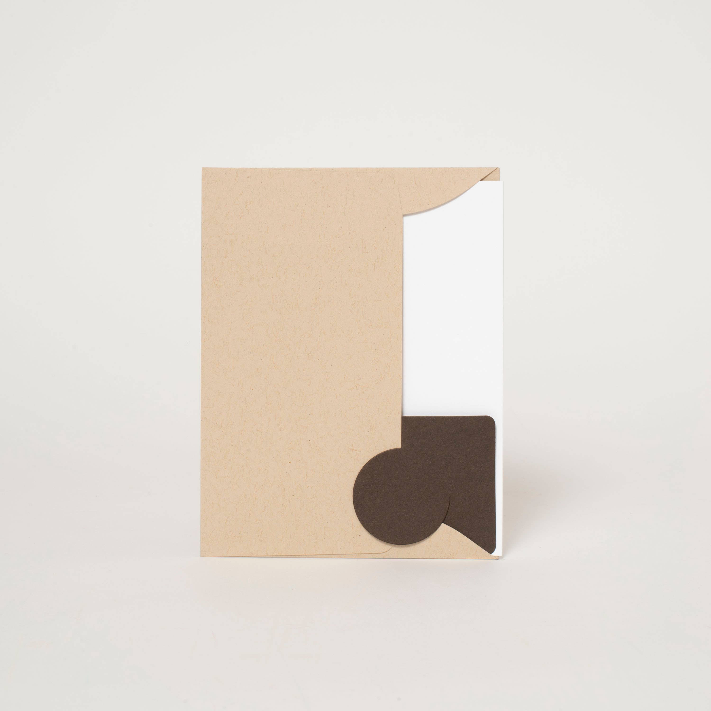 Thank You Gnome Die-cut Letterpress Greeting Card by Phoebe Wahl