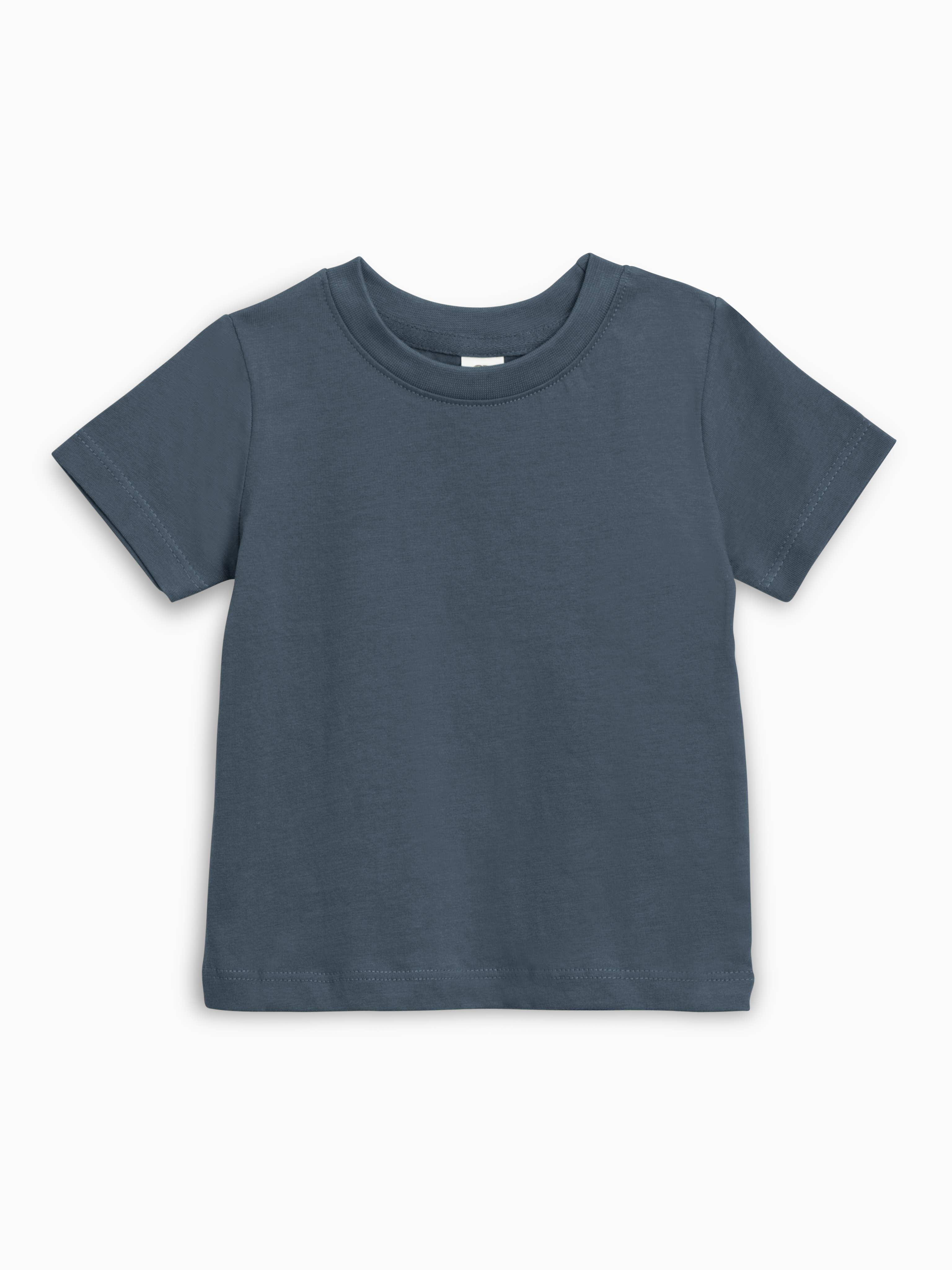 Organic Kids Classic Crew Neck Tee - Harbor