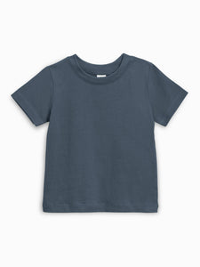 Organic Kids Classic Crew Neck Tee - Harbor