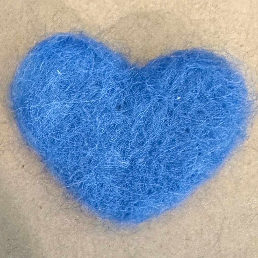 Pocket Hug with Felted Heart Gift