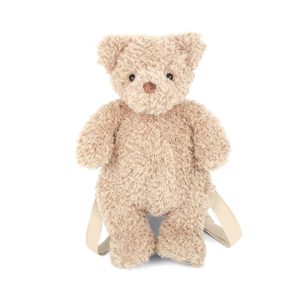 Marshmallow Bear Plush Backpack