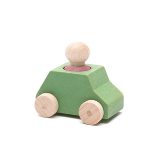 Mint Wooden Car with Figure