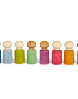 8 pack of Mini Peg People - Lubu People