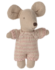 Baby Mouse in Carry Cot - Rose