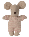 Baby mouse in Carry Cot - Rose