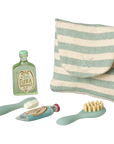 Mouse Toothbrush Set in a Bag - blue