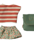 Mouse Clothes & Bag - Big Sister - Green