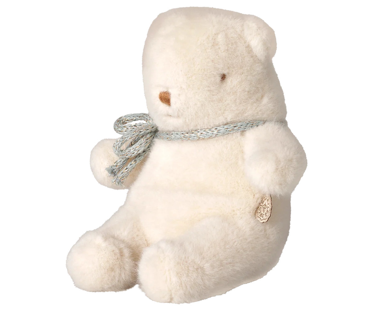 Mini Plush Teddy Bear - Off White