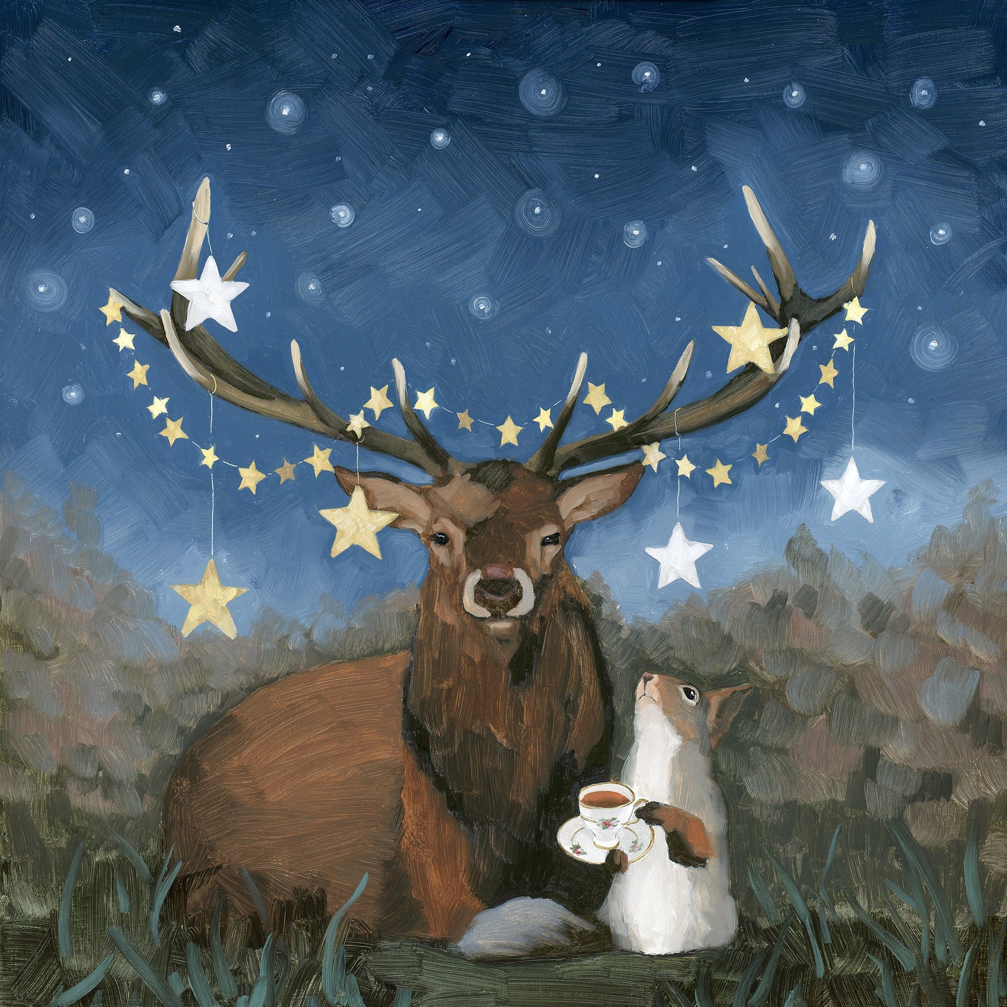 Looking Up Art Print - Kim Ferreira, Joie de Vivre