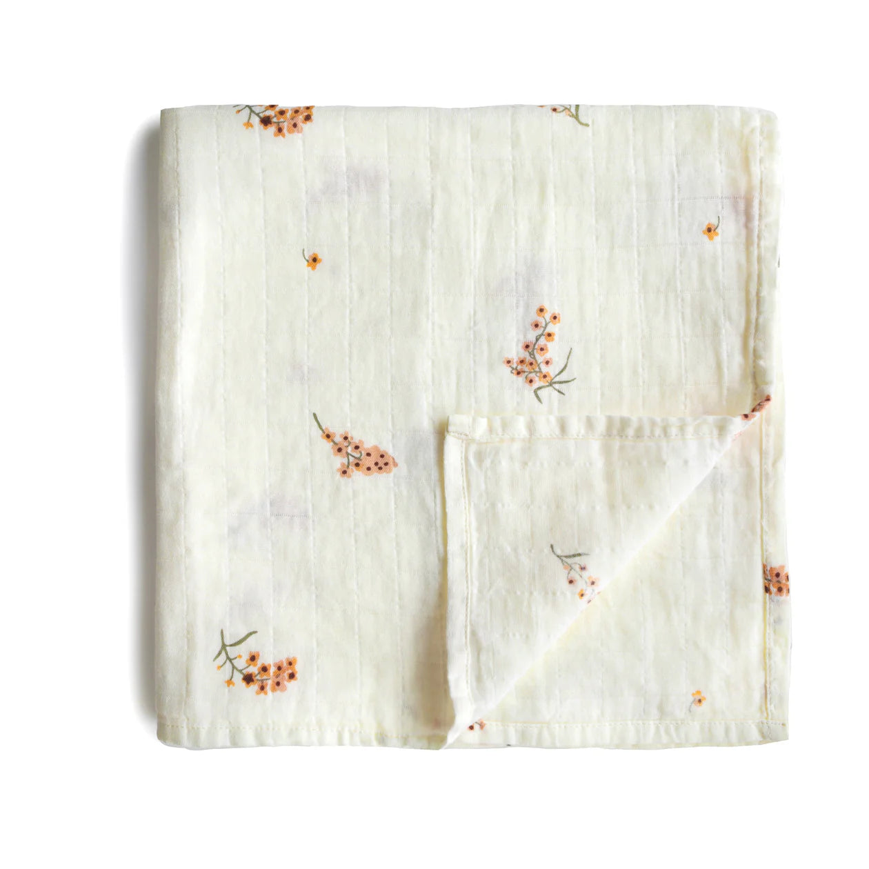 Organic Cotton Muslin Swaddle Blanket  - 12 colors