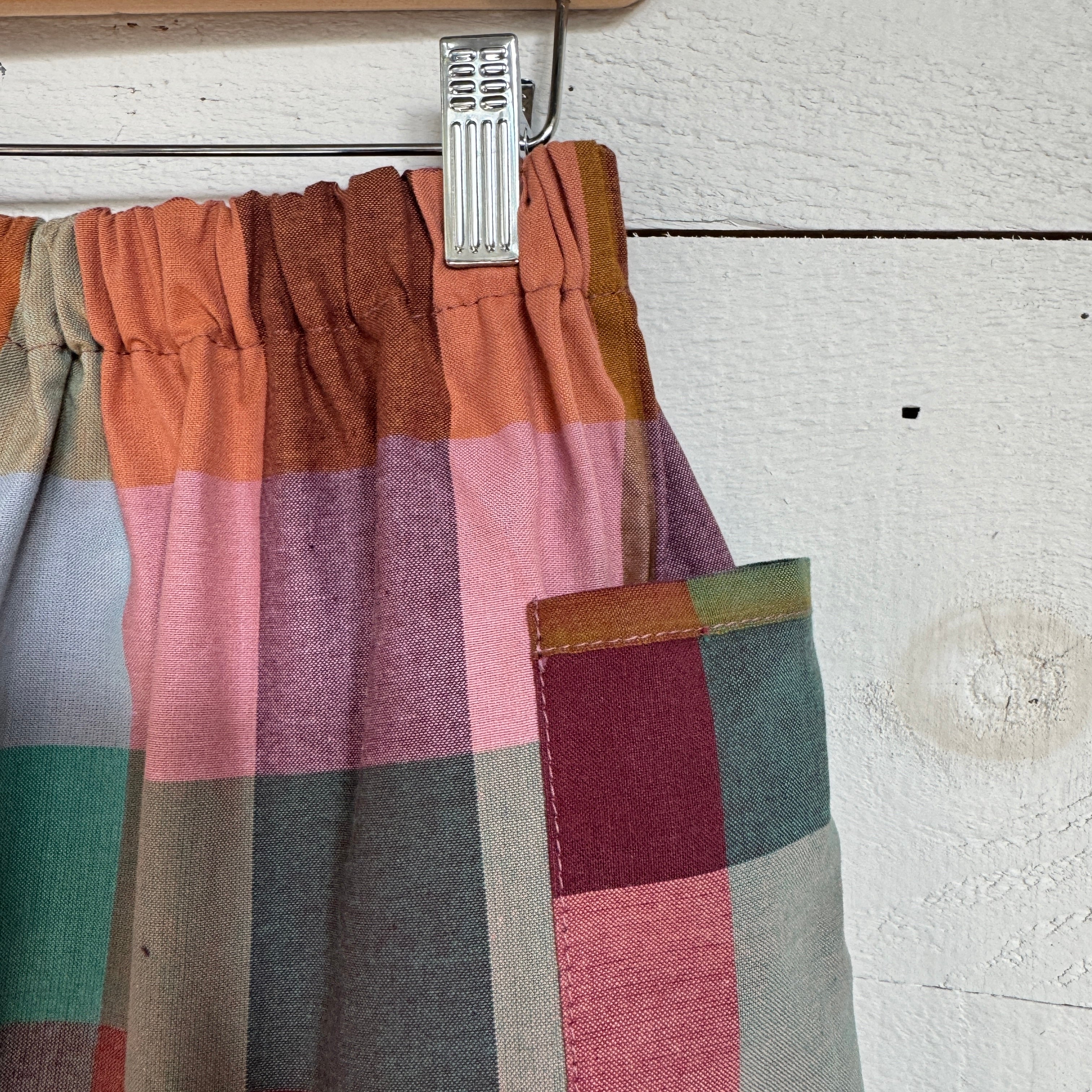Sunset Madras Skirt