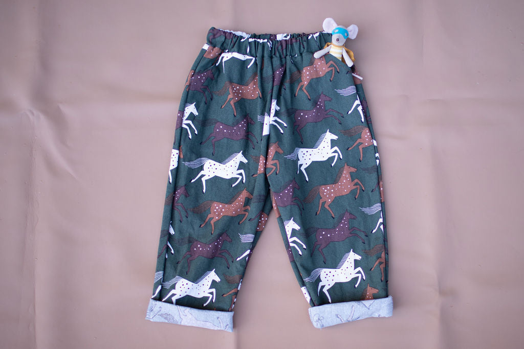 Wild Horse Print - Pony Pants