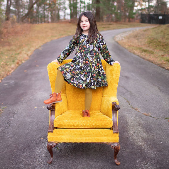 Holiday Agnes Long Sleeved Dress