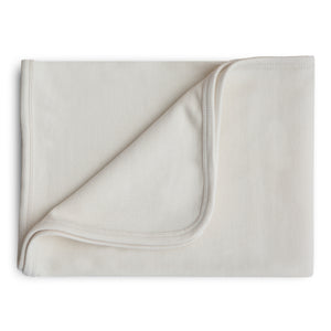 Ribbed Organic Cotton Baby Blanket - 3 colors