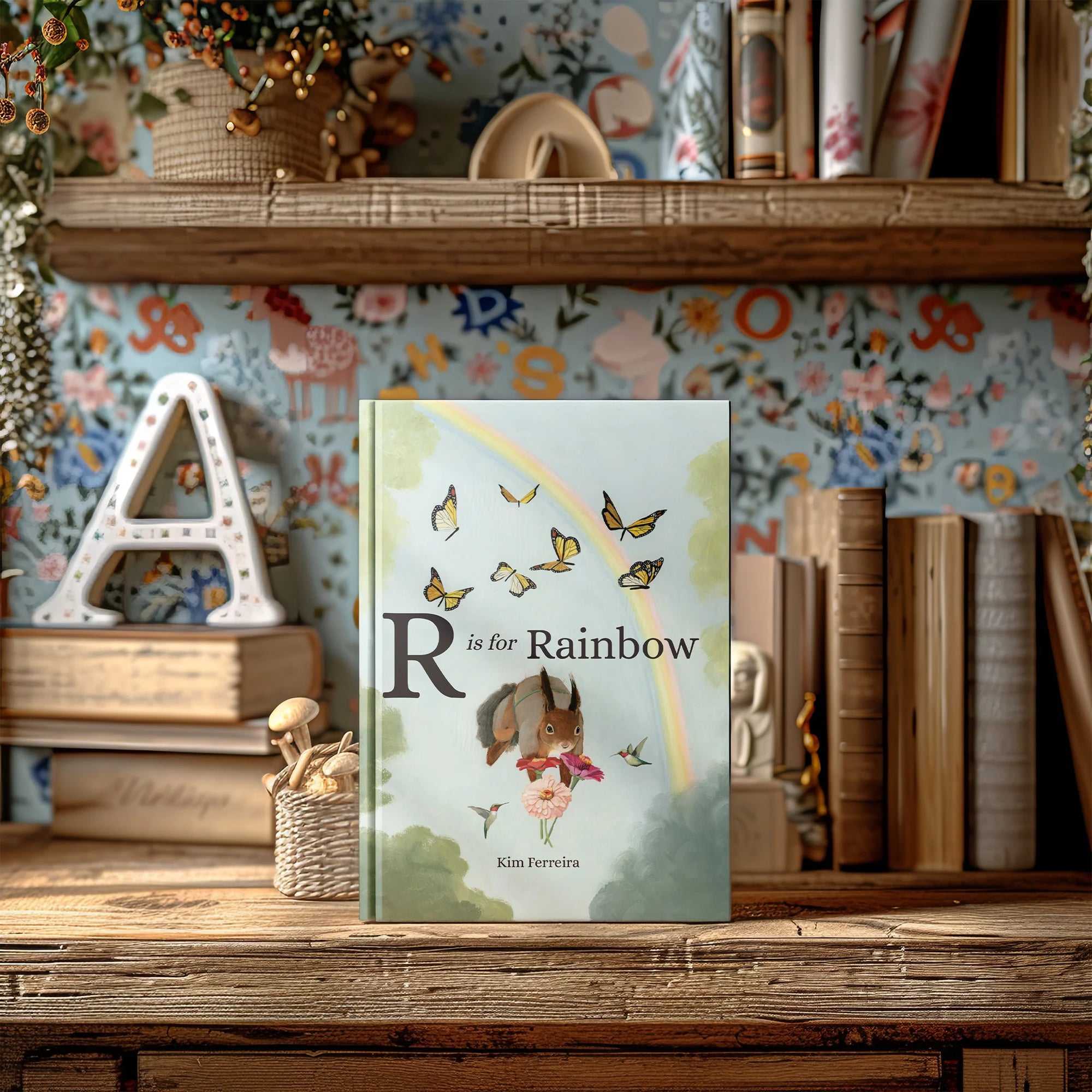 R is for Rainbow Hardcover Picture Book - Kim Ferreira, Joie de Vivre