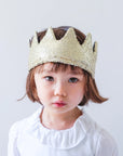 Gold Sequin Crown
