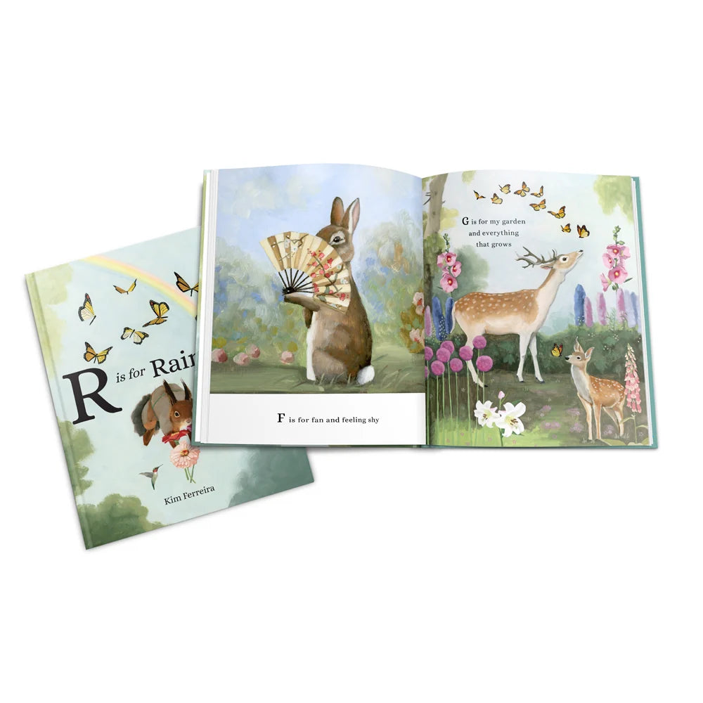 R is for Rainbow Hardcover Picture Book - Kim Ferreira, Joie de Vivre