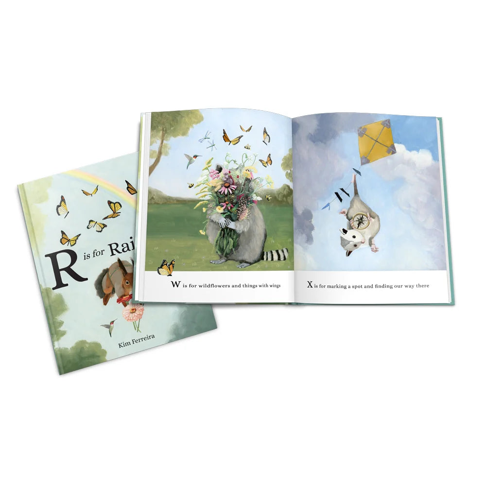 R is for Rainbow Hardcover Picture Book - Kim Ferreira, Joie de Vivre