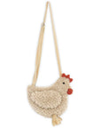 Hazel Hen Plush Crossbody Bag