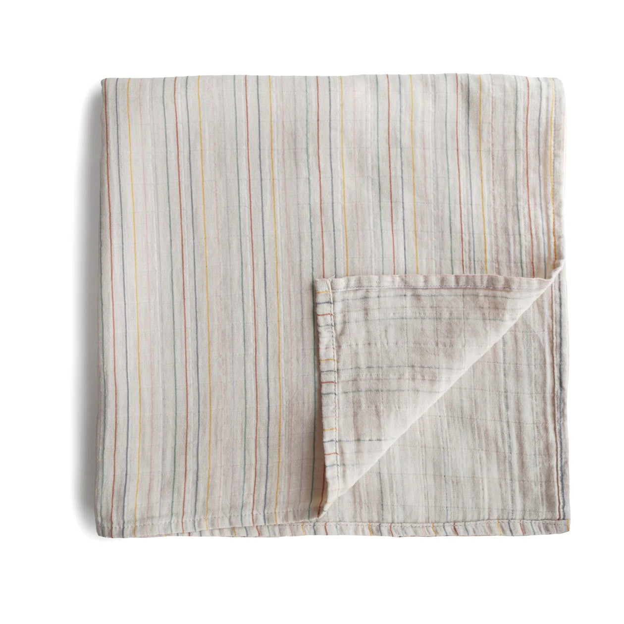 Organic Cotton Muslin Swaddle Blanket  - 12 colors