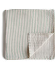 Organic Cotton Muslin Swaddle Blanket  - 12 colors