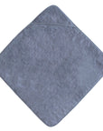 Organic Cotton Baby Hooded Towel - 5 Colors