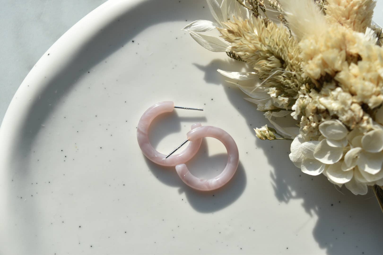 Ultra Mini Hoop Earrings | Small Acetate Hoops