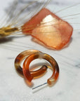 Ultra Mini Hoop Earrings | Small Acetate Hoops