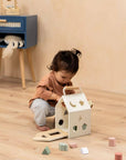 Wooden Shapes Sorting House