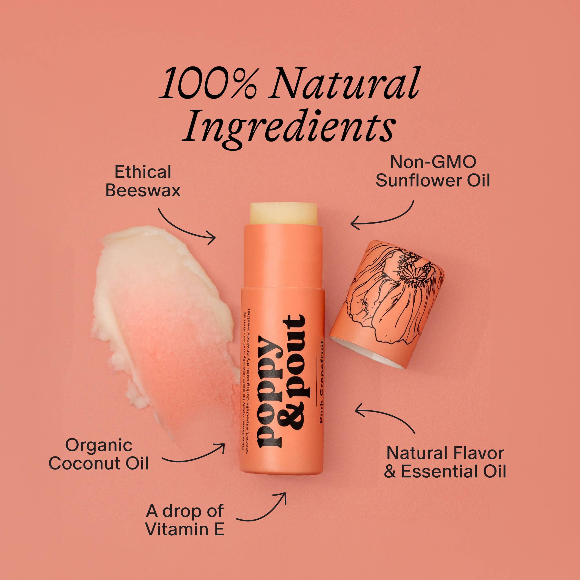 Pink Grapefruit - Lip Balm