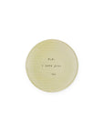 PS I Love You Mini Round Decoupage Plate - 4"