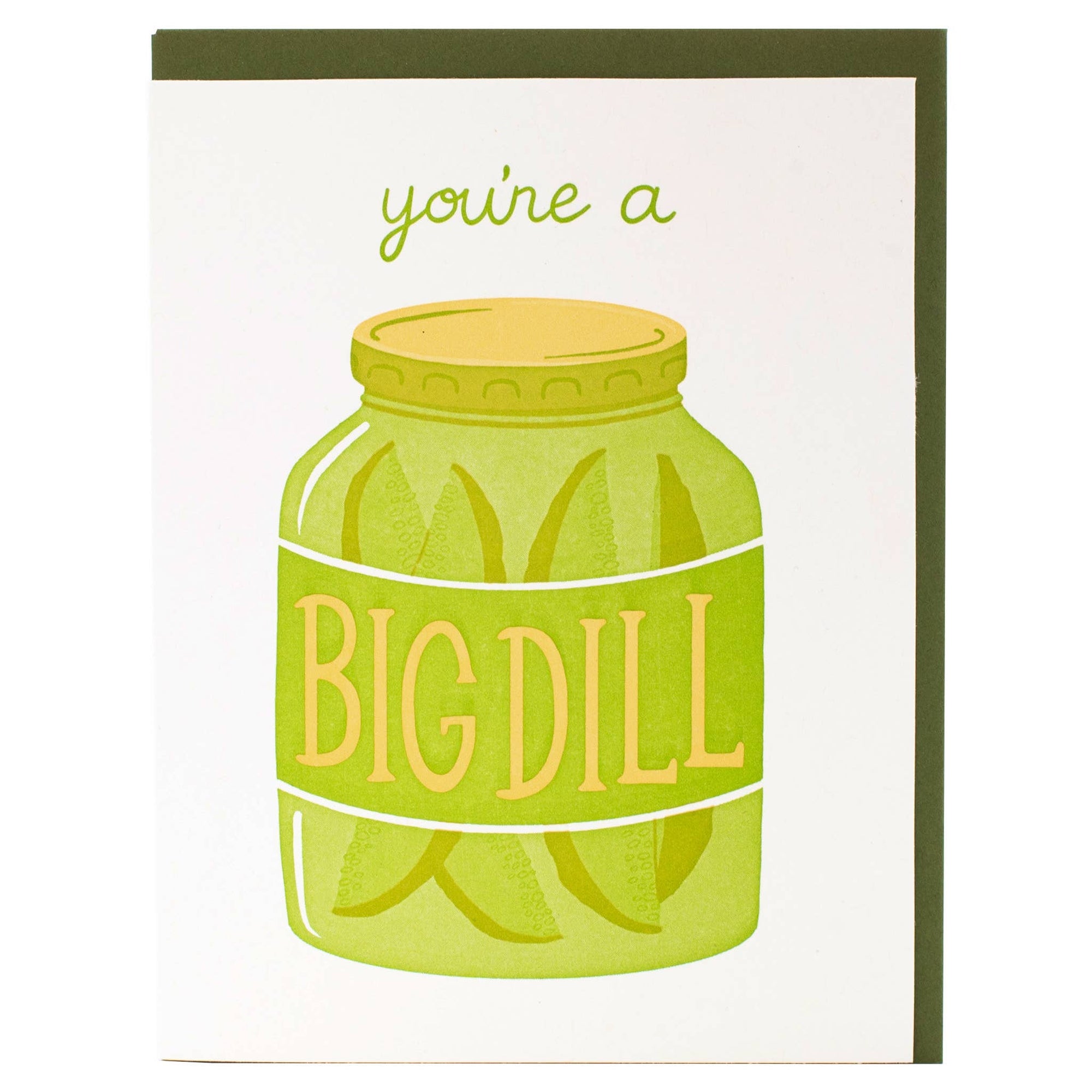 Dill Pickles Congratulations Card