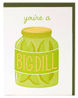 Dill Pickles Congratulations Card