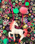 "Rebel the Pink Unicorn Necklace"