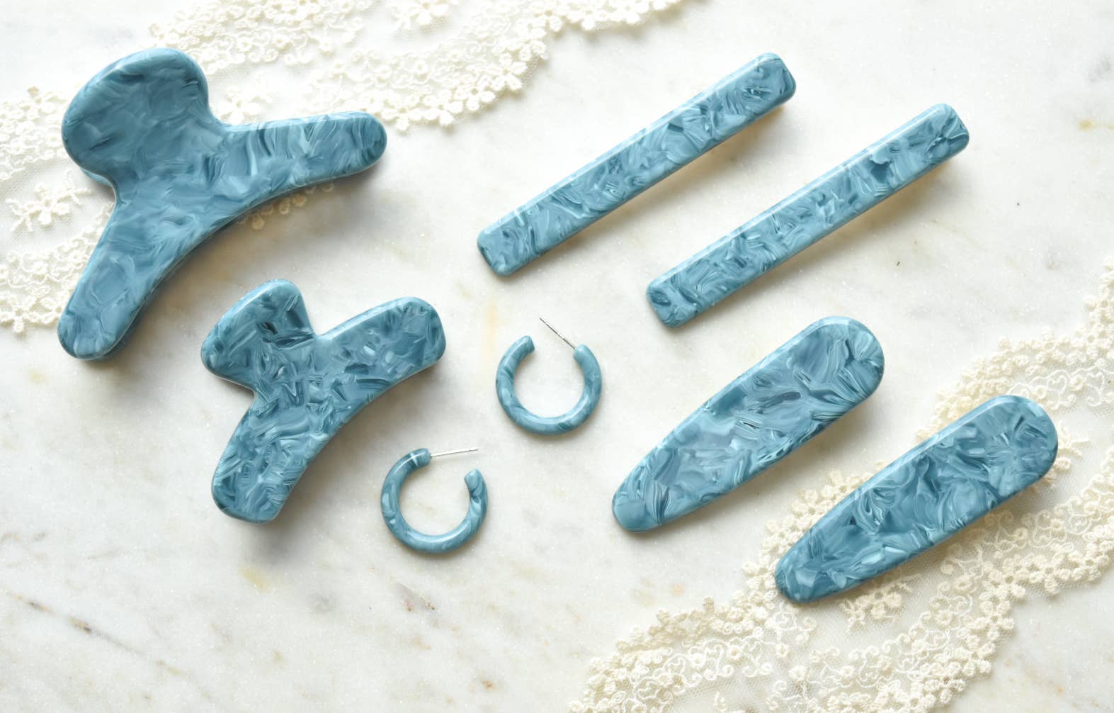 Ultra Mini Hoop Earrings | Small Acetate Hoops