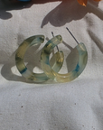 Ultra Mini Hoop Earrings | Small Acetate Hoops