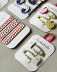 Happy Ghost Hair Clips