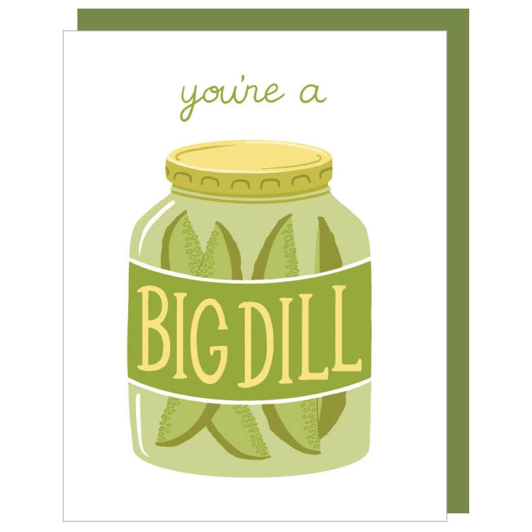 Dill Pickles Congratulations Card