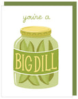 Dill Pickles Congratulations Card