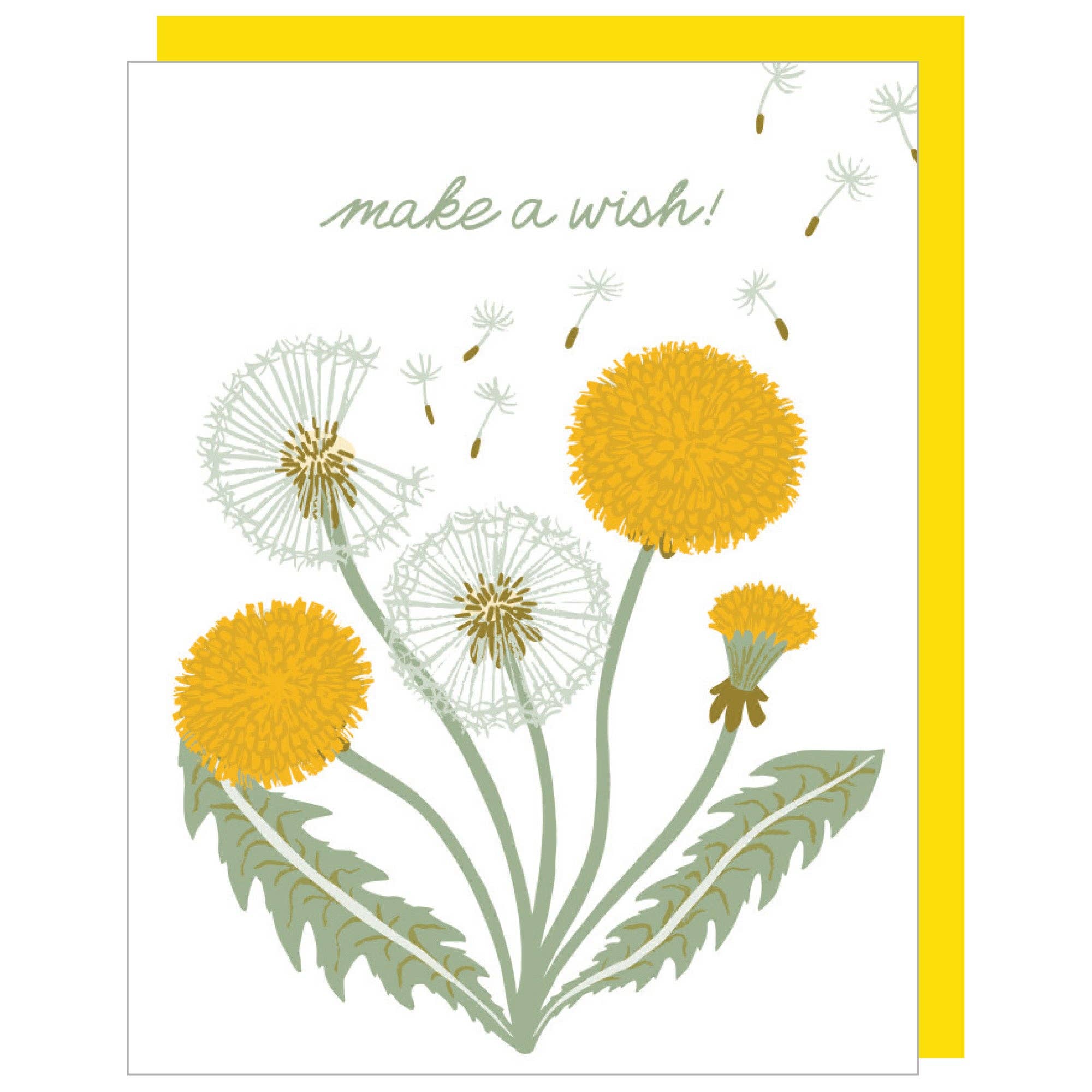 Dandelion Wishes Greeting Card