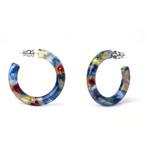 Ultra Mini Hoop Earrings | Small Acetate Hoops