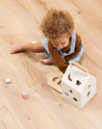 Wooden Shapes Sorting House