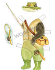 Cedric Bear Paper Doll Kit