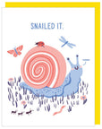 Yippee Snail Congratulations Card