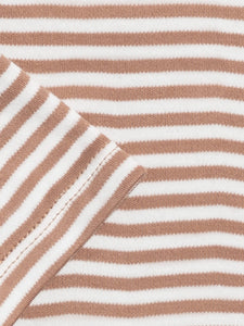 Organic Baby River Bodysuit - Truffle Stripe