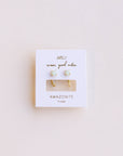 Huggies - Amazonite - Earrings